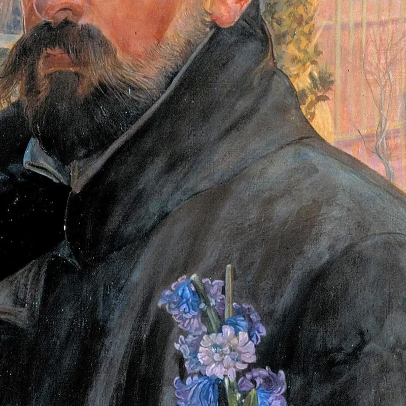 Autoportrait À La Jacinthe Jacek Malczewski