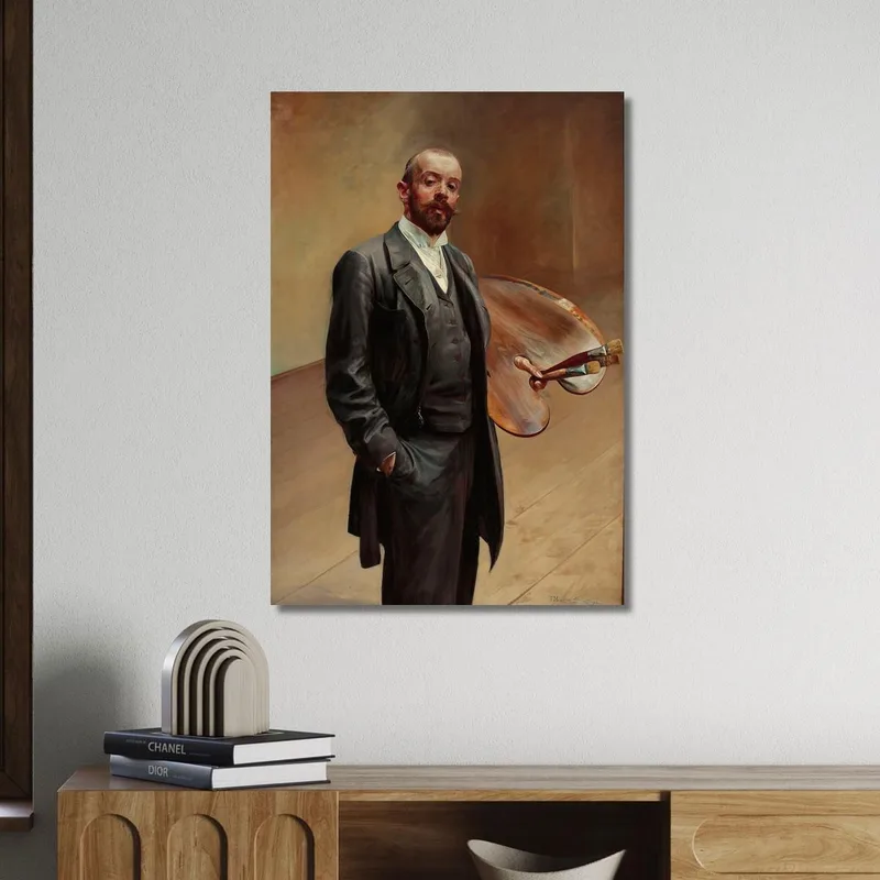 Autorretrato Con Paleta Jacek Malczewski