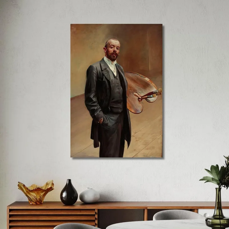 Autorretrato Con Paleta Jacek Malczewski