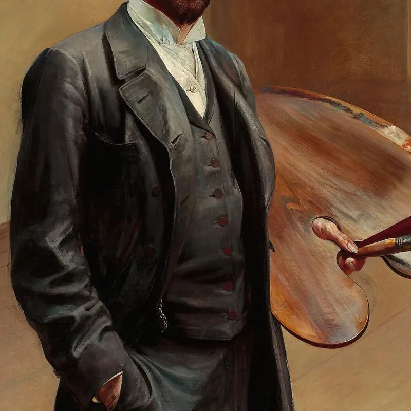 Autorretrato Con Paleta Jacek Malczewski