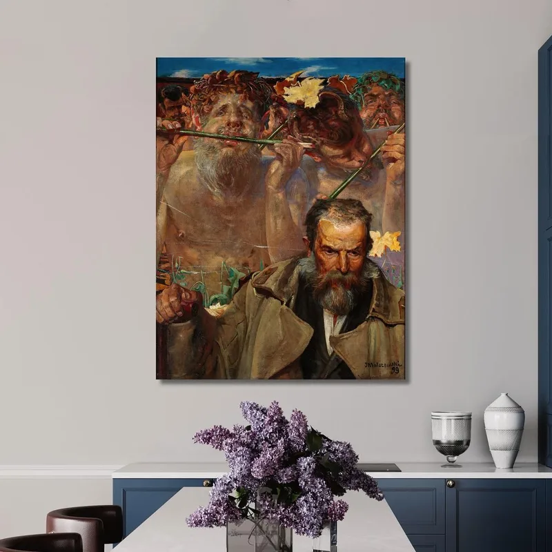 Geschichte Eines Liedes Porträt Von Adam Asnyk Jacek Malczewski