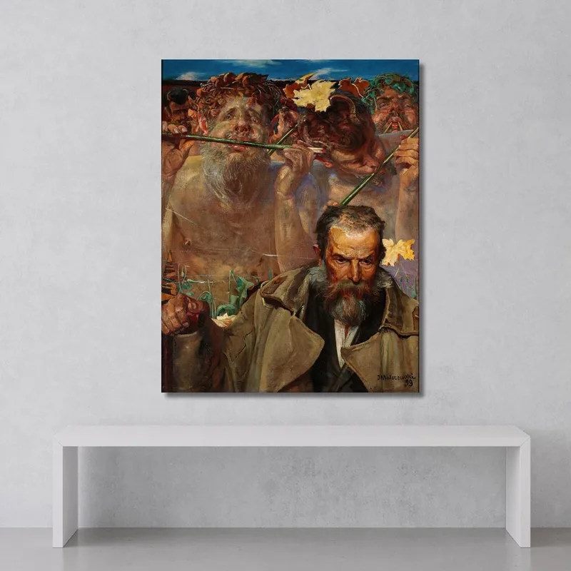 Geschichte Eines Liedes Porträt Von Adam Asnyk Jacek Malczewski