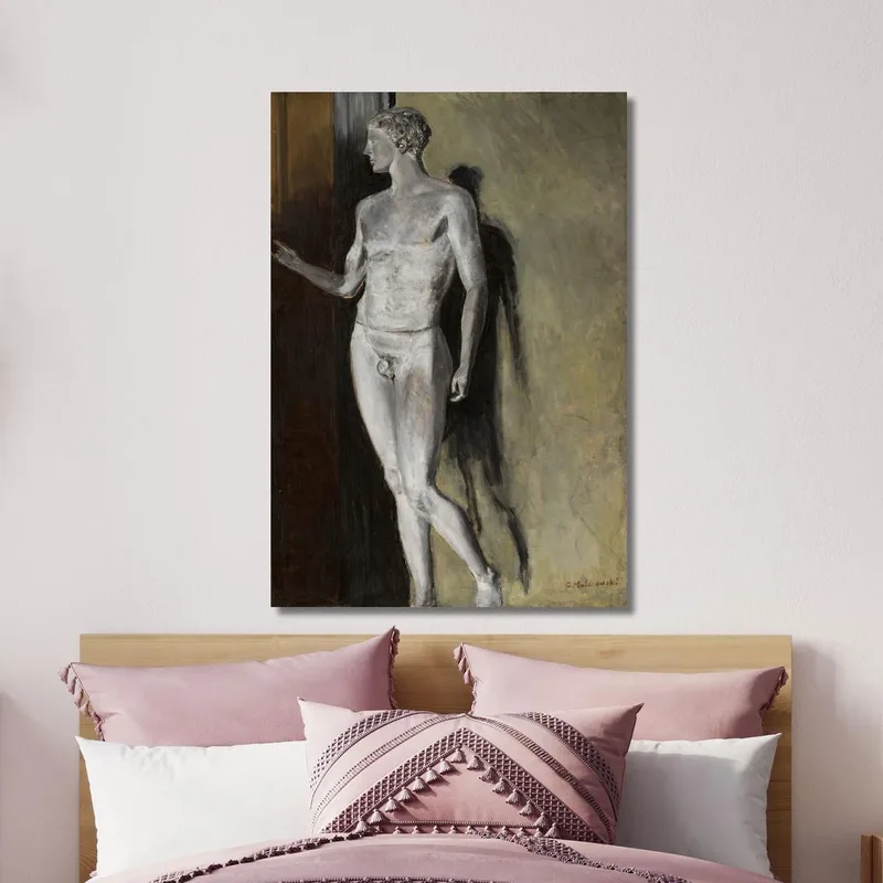 Estudio De Una Escultura Clásica. Jacek Malczewski