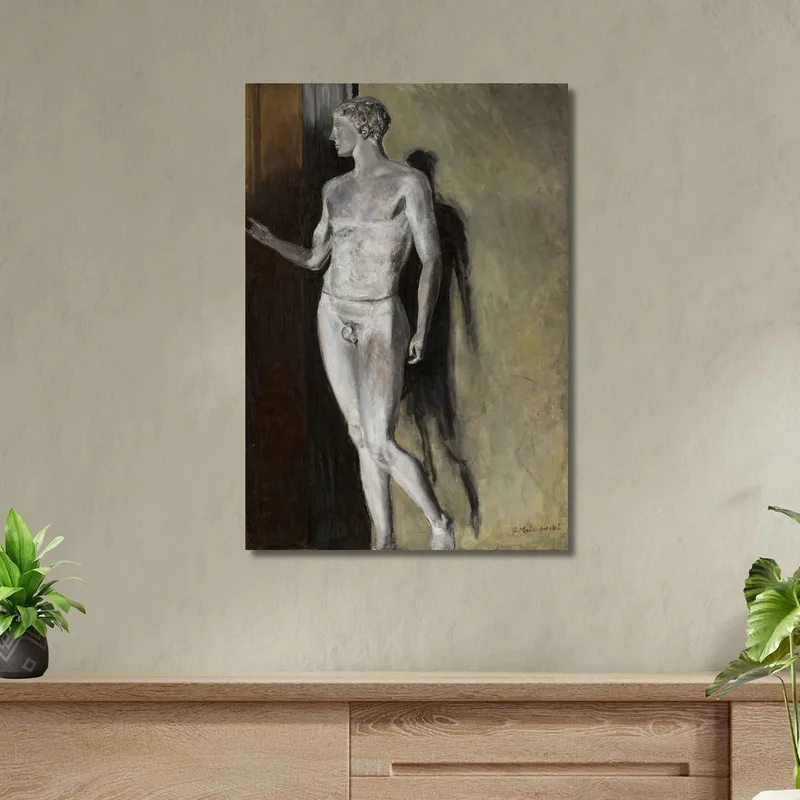 Estudio De Una Escultura Clásica. Jacek Malczewski