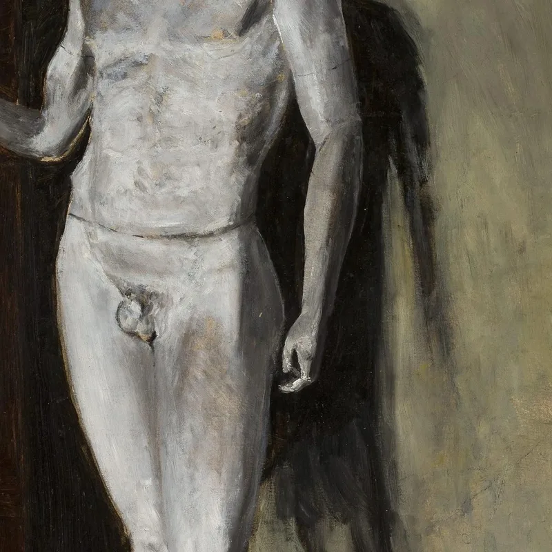 Estudio De Una Escultura Clásica. Jacek Malczewski