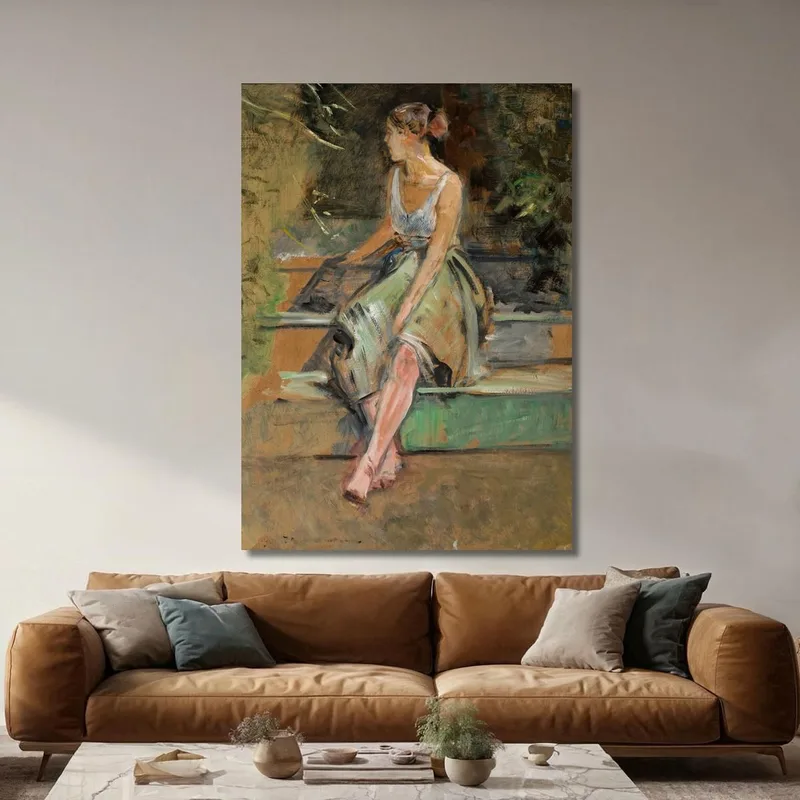 Studio Di Una Ragazza Jacek Malczewski quadro stampa su tela