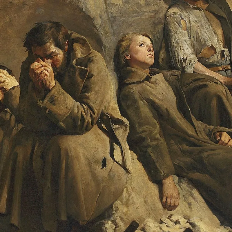 Domingo En La Mina (Descanso En La Mina) Jacek Malczewski