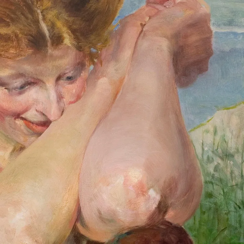 Tobias Avec Une Harpie Jacek Malczewski