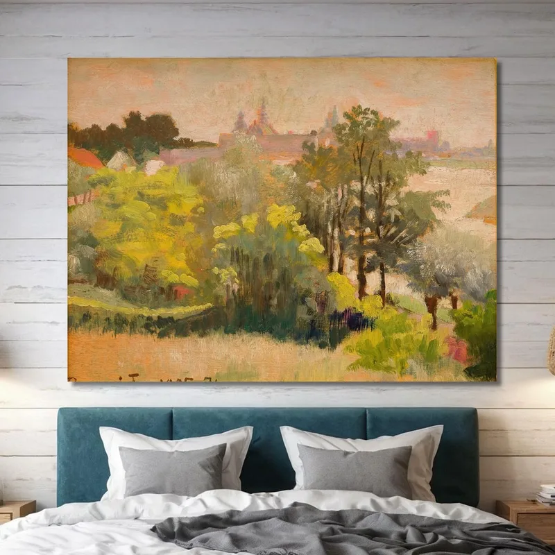 Blick Auf Krakau Von Zwierzyniec Jacek Malczewski