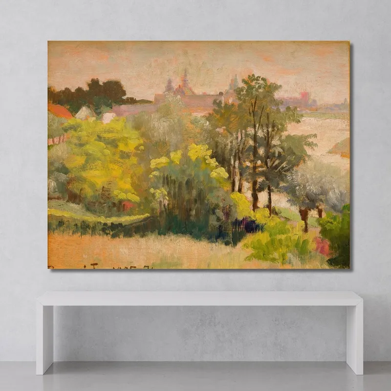 Blick Auf Krakau Von Zwierzyniec Jacek Malczewski