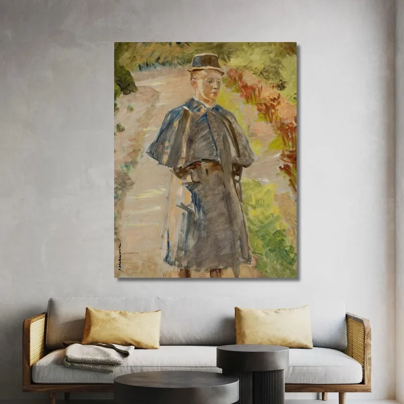 Garçon Dans Le Jardin Jacek Malczewski