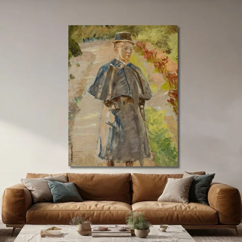 Garçon Dans Le Jardin Jacek Malczewski