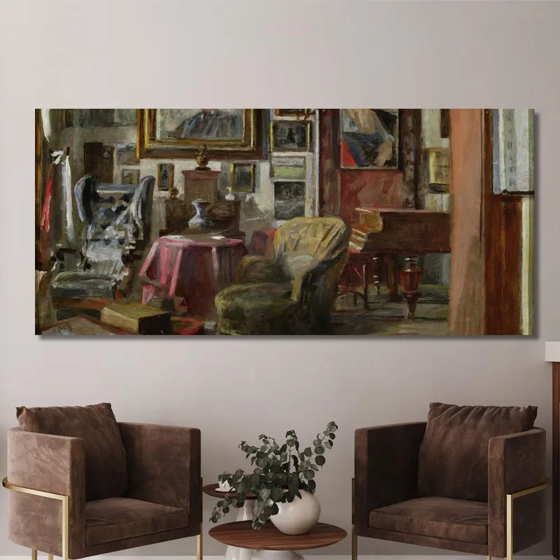 Intérieur Du Salon Jacek Malczewski