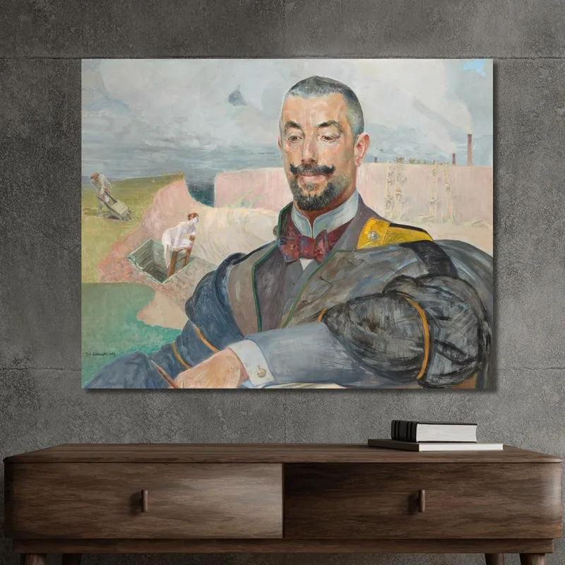 Ritratto Di Erazm Baracz Jacek Malczewski