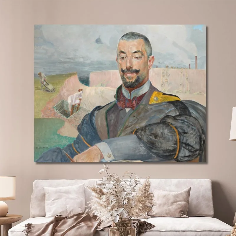 Ritratto Di Erazm Baracz Jacek Malczewski