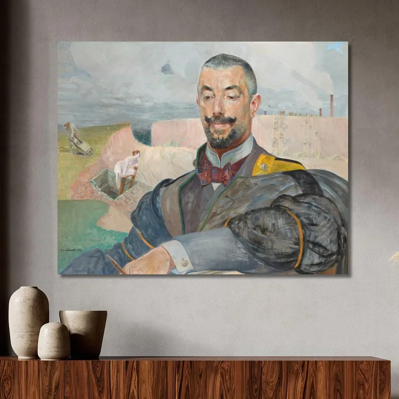 Ritratto Di Erazm Baracz Jacek Malczewski