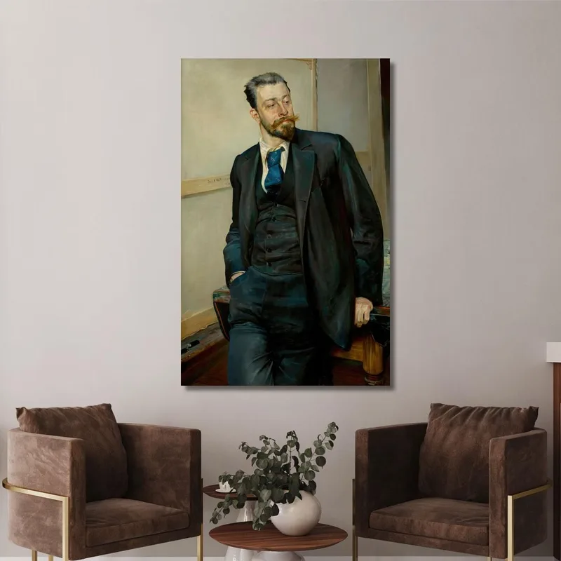 Portrait De Michal Wywiórski Jacek Malczewski