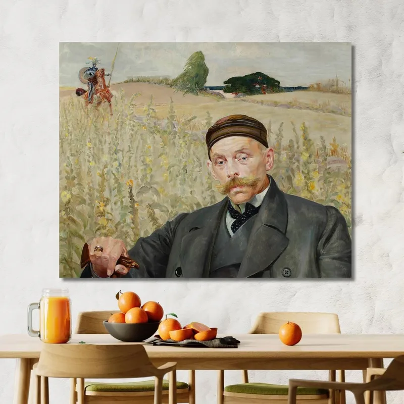 Ritratto Di Waclaw Karczewski Jacek Malczewski quadro stampa su tela