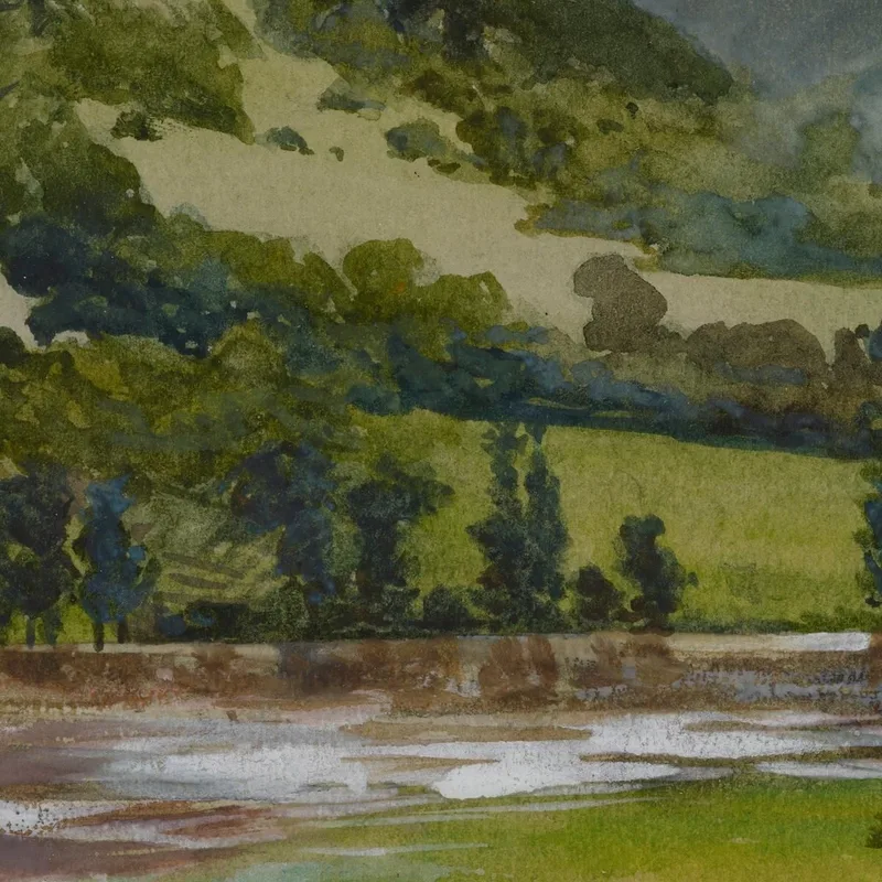Paisaje Primaveral De Rozdol Jacek Malczewski