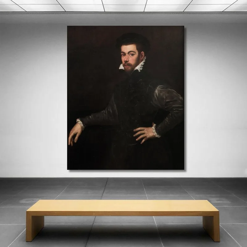 Ritratto Di Un Gentiluomo 2 Jacopo Tintoretto