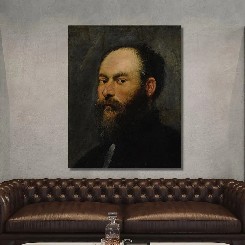 Ritratto Di Un Uomo 2 Jacopo Tintoretto