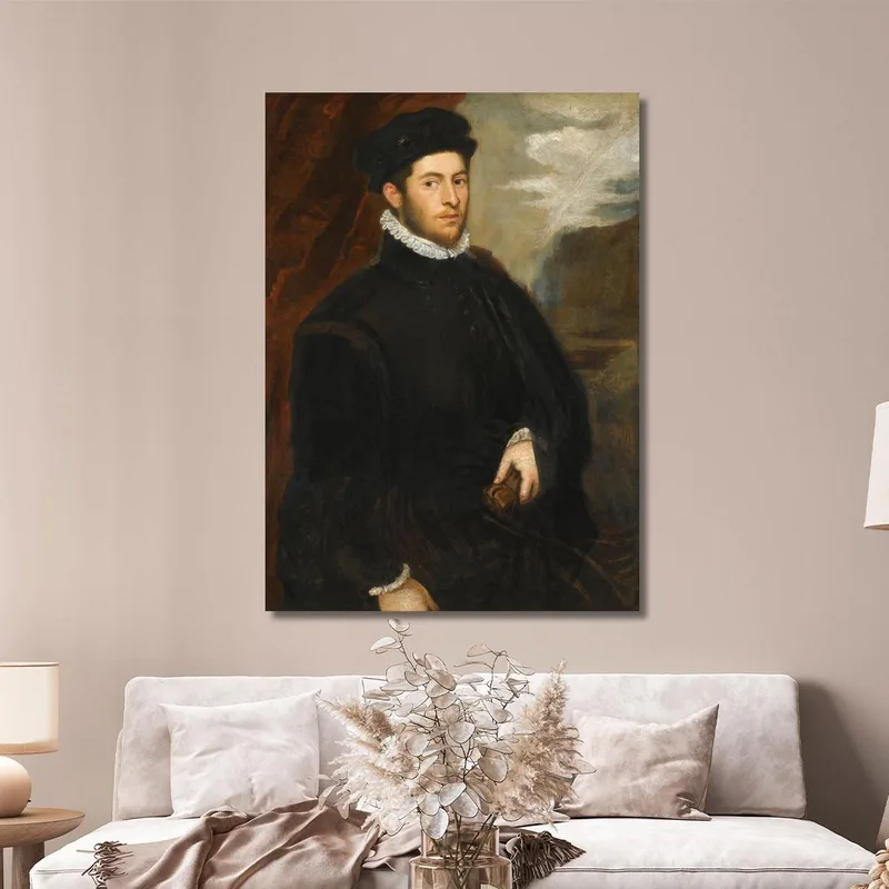 Ritratto Di Un Nobiluomo Jacopo Tintoretto