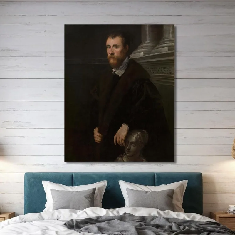 Porträt Des Humanisten Giovanni Paolo Cornaro Jacopo Tintoretto