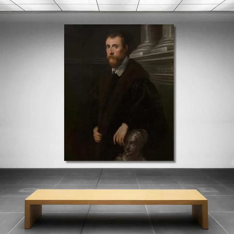 Porträt Des Humanisten Giovanni Paolo Cornaro Jacopo Tintoretto