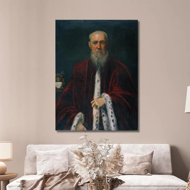 Porträt Des Prokurators Alessandro Gritti Jacopo Tintoretto