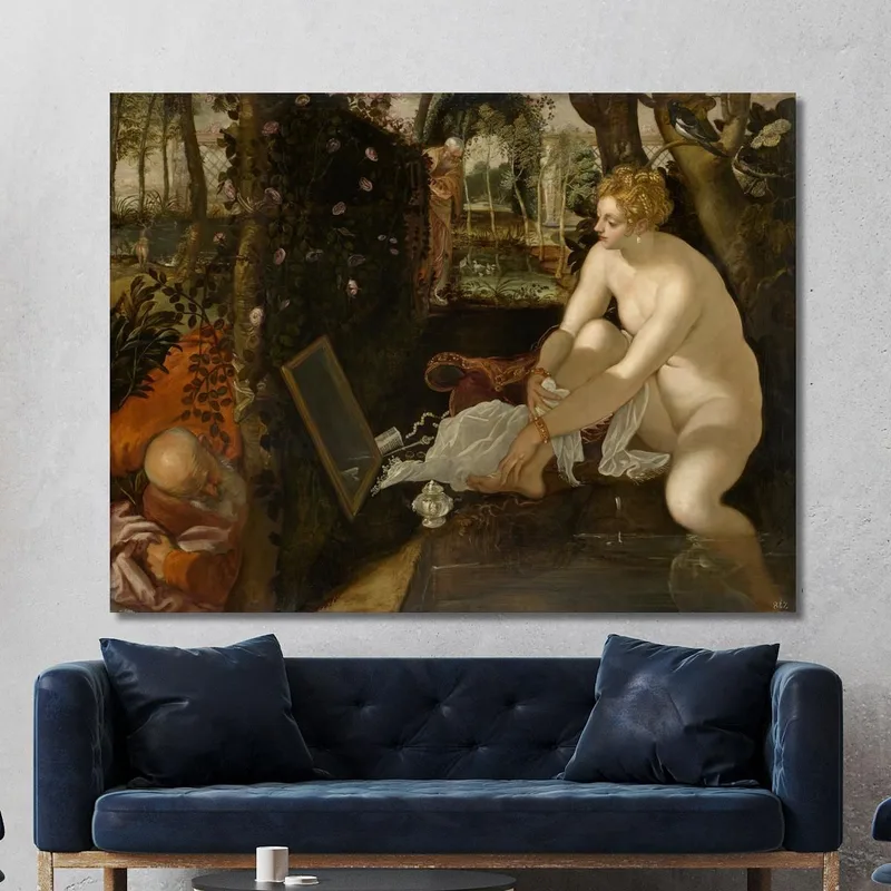 Susanna E I Vecchioni Jacopo Tintoretto
