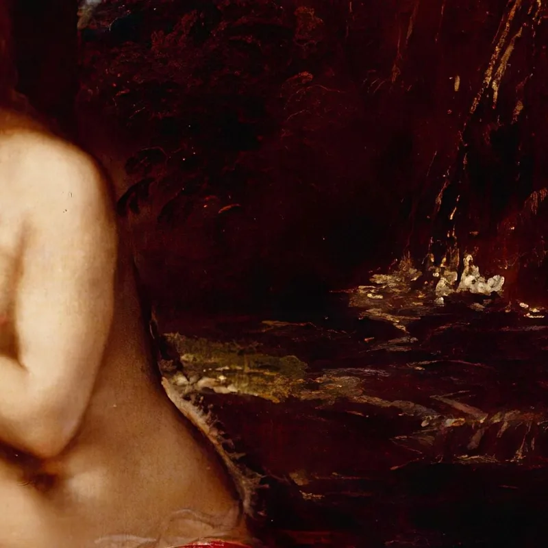 The Magdalene In The Wilderness Jacopo Tintoretto