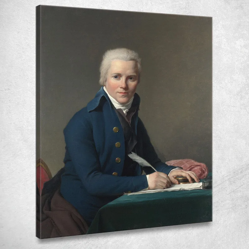 Portrait Of Jacobus Blauw Jacques Louis David canvas print