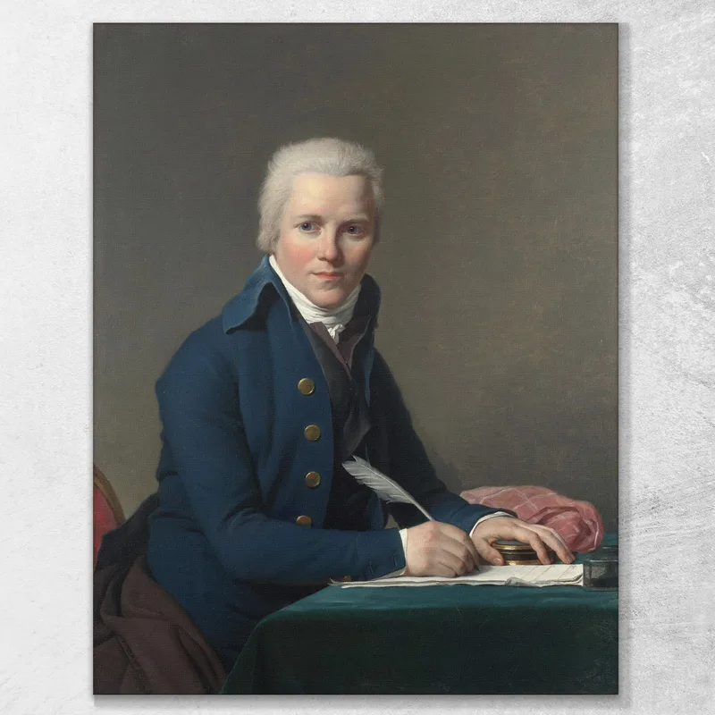 Porträt Von Jacobus Blauw Jacques Louis David