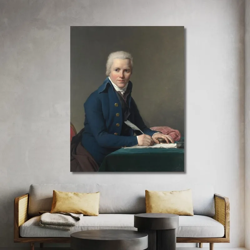 Porträt Von Jacobus Blauw Jacques Louis David