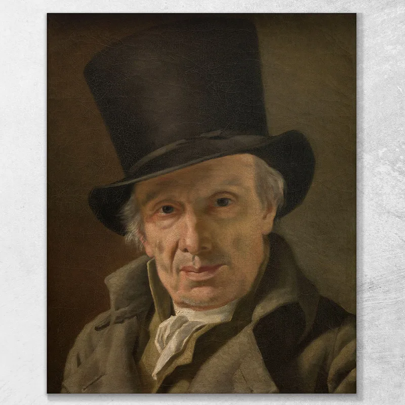 Man In A Hat Jacques Louis David