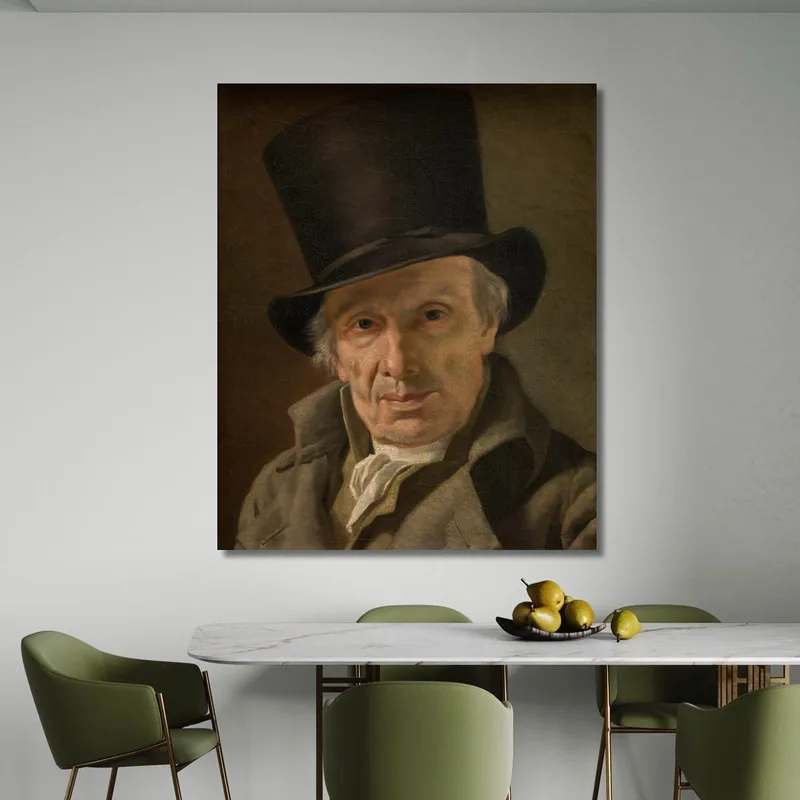 Man In A Hat Jacques Louis David