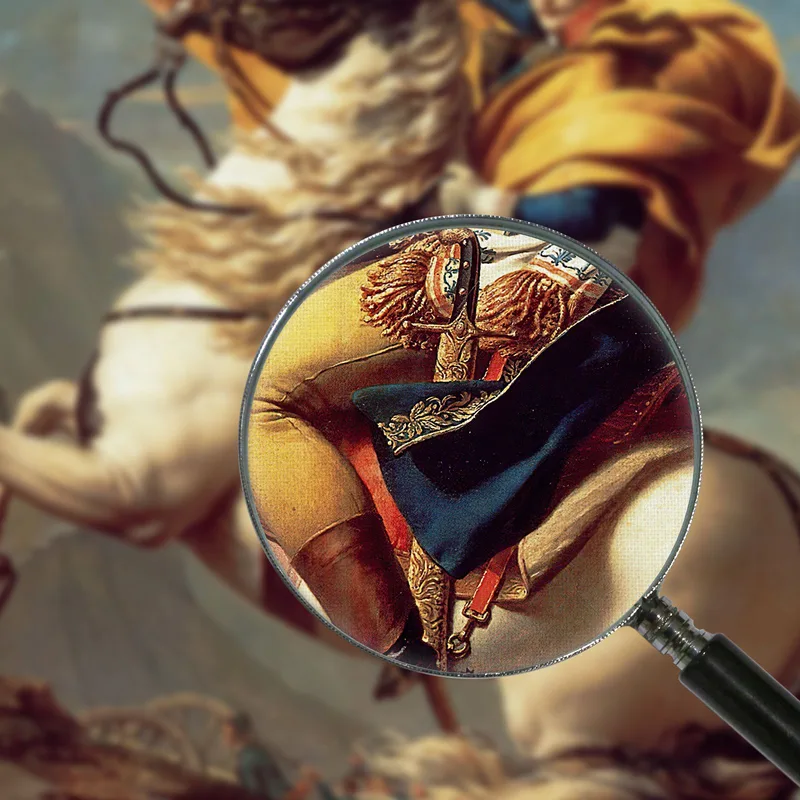 Napoléon Traversant Les Alpes Jacques Louis David