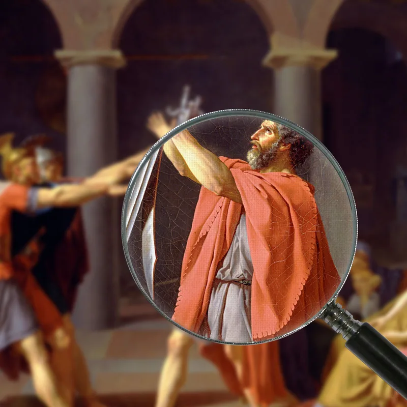 Juramento De Los Horacios Jacques Louis David