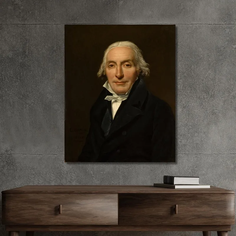 Porträt Von Jean Pierre Delahaye Jacques Louis David