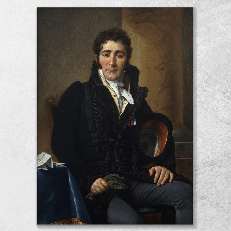 Retrato Del Conde De Turenne Jacques Louis David