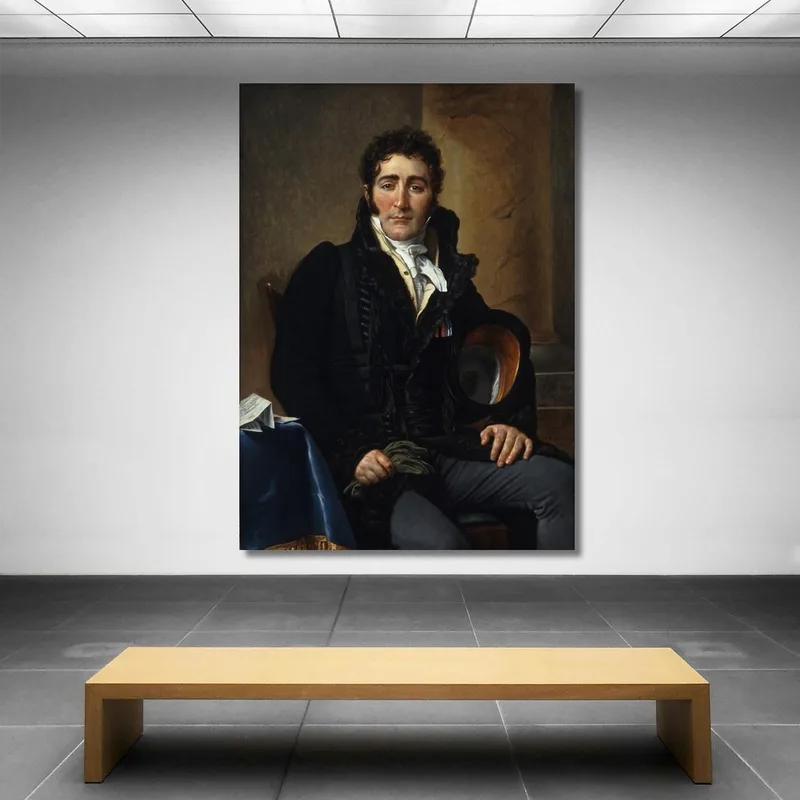 Retrato Del Conde De Turenne Jacques Louis David