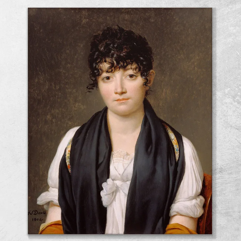 Suzanne Le Peletier De Saint Fargeau Jacques Louis David