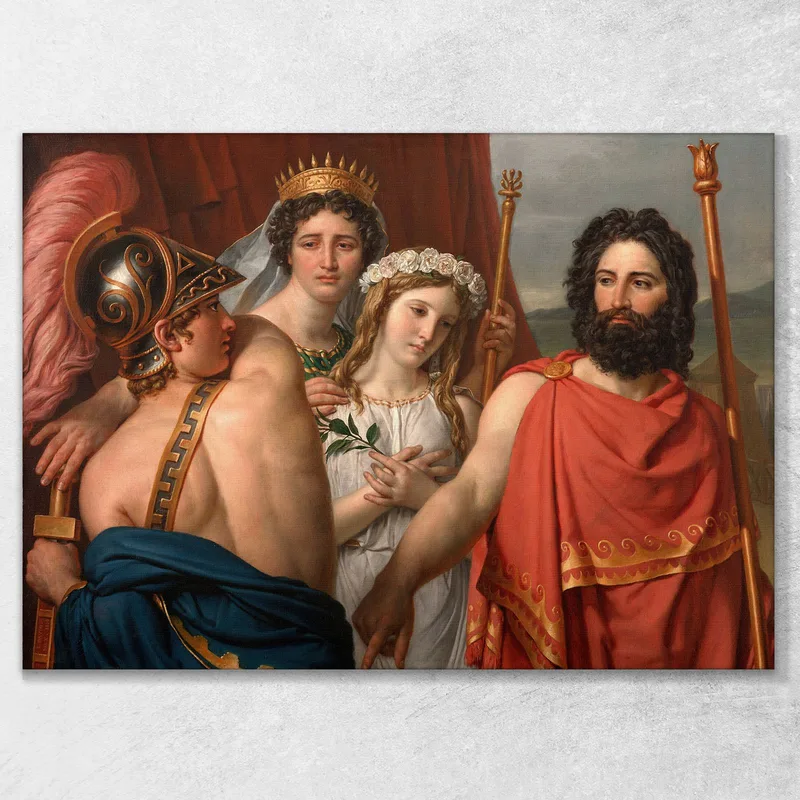 Der Zorn Des Achill Jacques Louis David