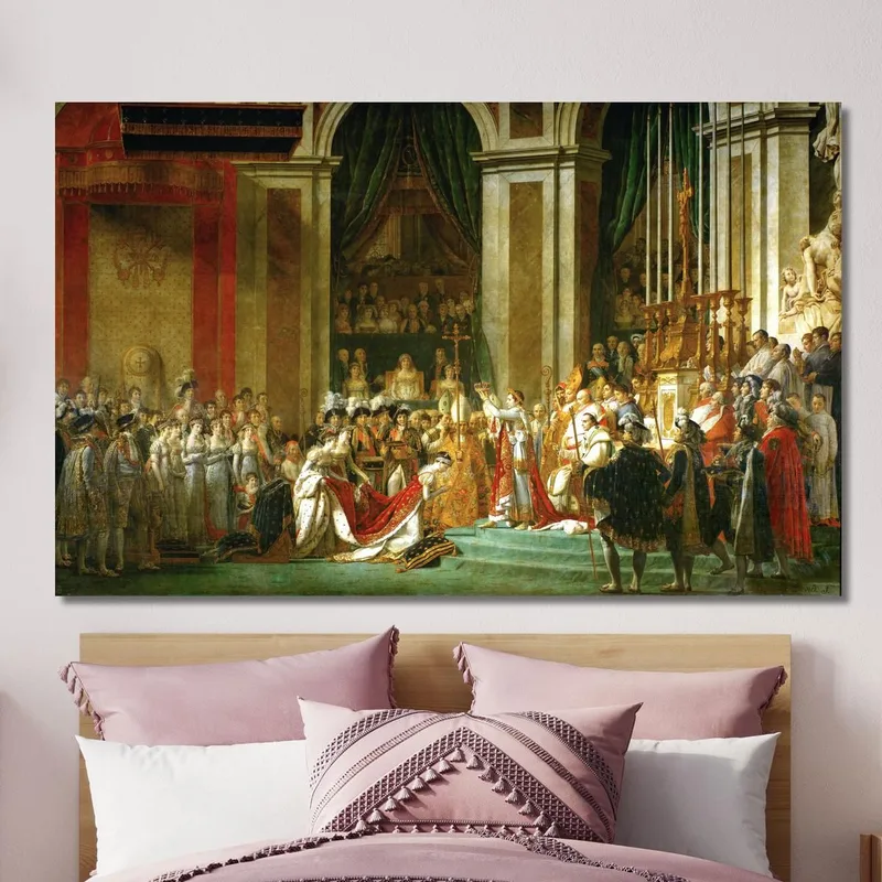 Le Couronnement De L'Empereur Et De L'Impératrice 2 Jacques Louis David