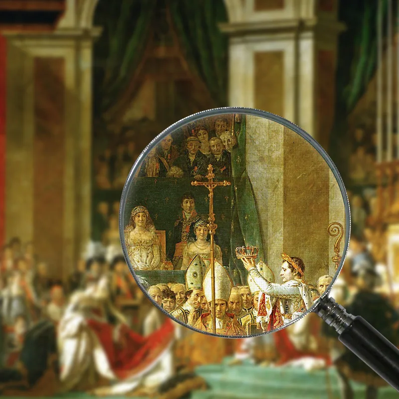 Le Couronnement De L'Empereur Et De L'Impératrice 2 Jacques Louis David