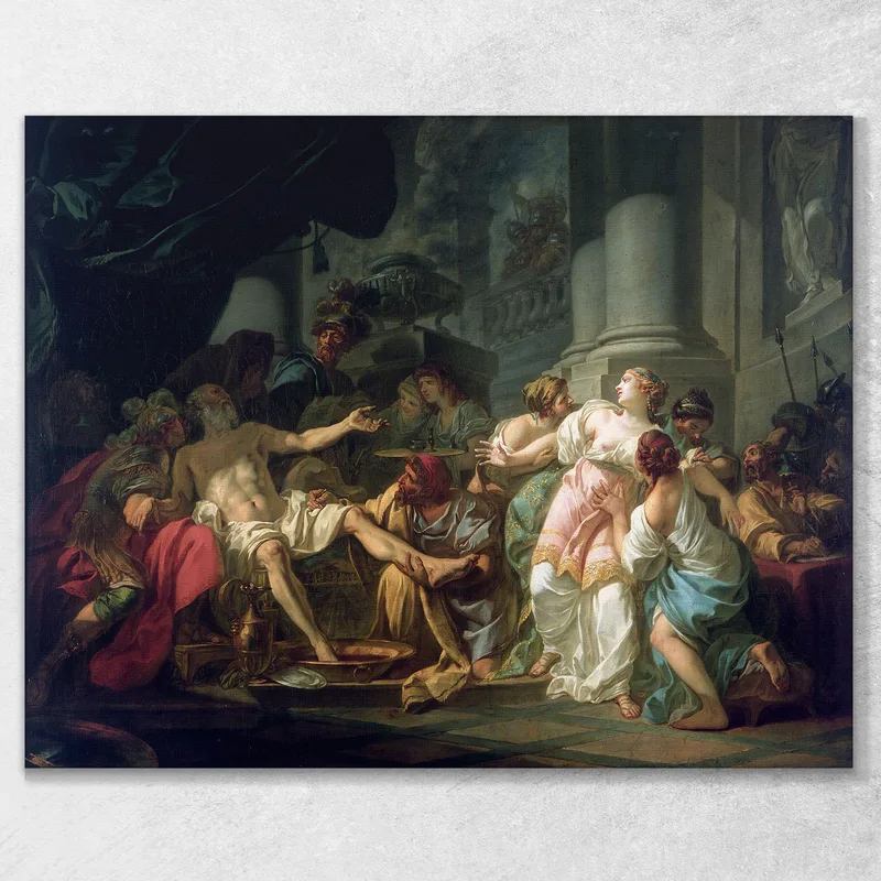 Der Tod Von Seneca Jacques Louis David