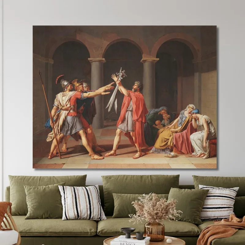 Der Eid Der Horatier Jacques Louis David