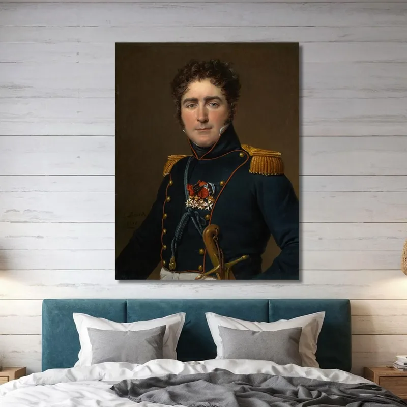 Comte Henri Amédée Mercure De Turenne D Aynac Jacques Louis David