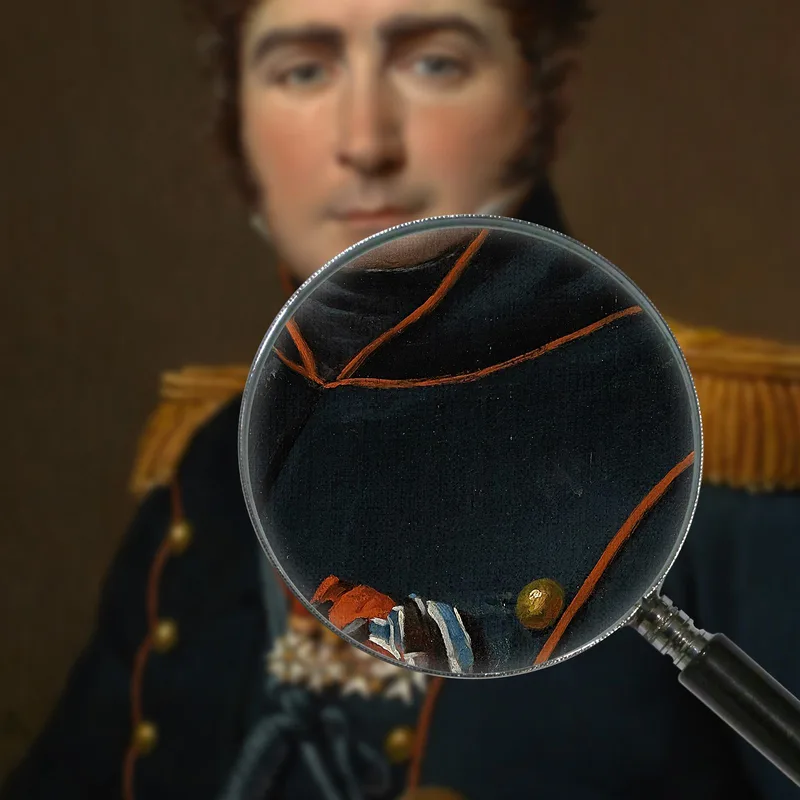 Comte Henri Amédée Mercure De Turenne D Aynac Jacques Louis David