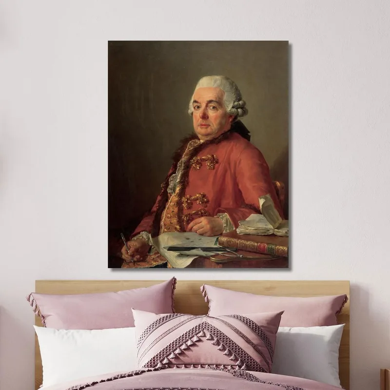 Ritratto Di Jacques François Desmaisons Jacques Louis David